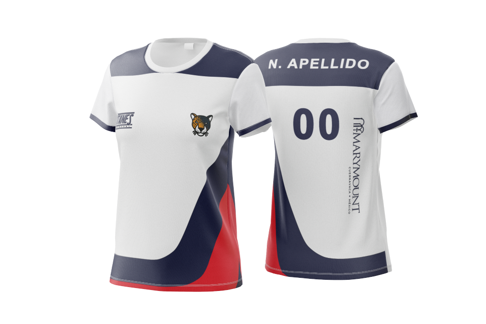 CAMPUS RT | JERSEY FÚTBOL BLANCO | FEMENIL