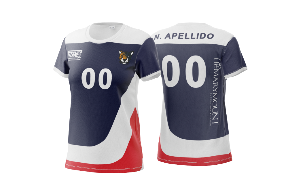 CAMPUS RT | JERSEY VOLEIBOL AZUL MARINO | FEMENIL