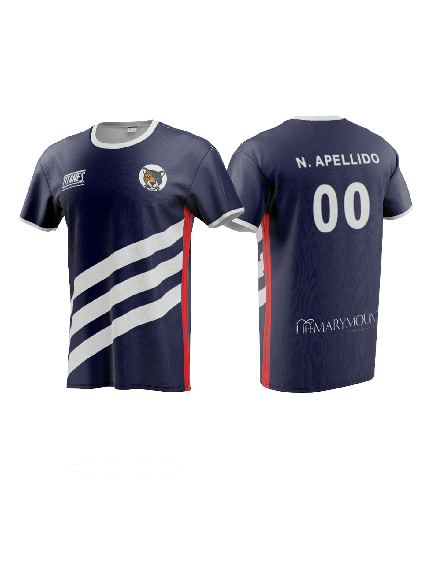 CAMPUS CHAPULTEPEC | JERSEY FÚTBOL AZUL MARINO | UNISEX