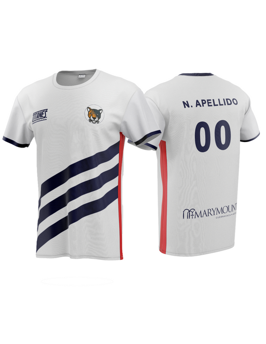 CAMPUS CHAPULTEPEC | JERSEY FÚTBOL BLANCO | UNISEX
