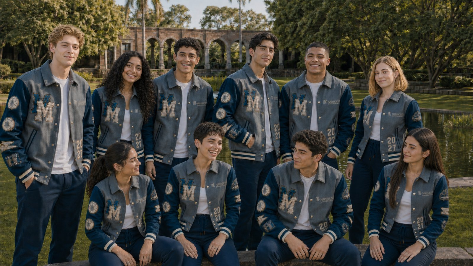 Generación 2027 de Marymount con la Senior Jacket